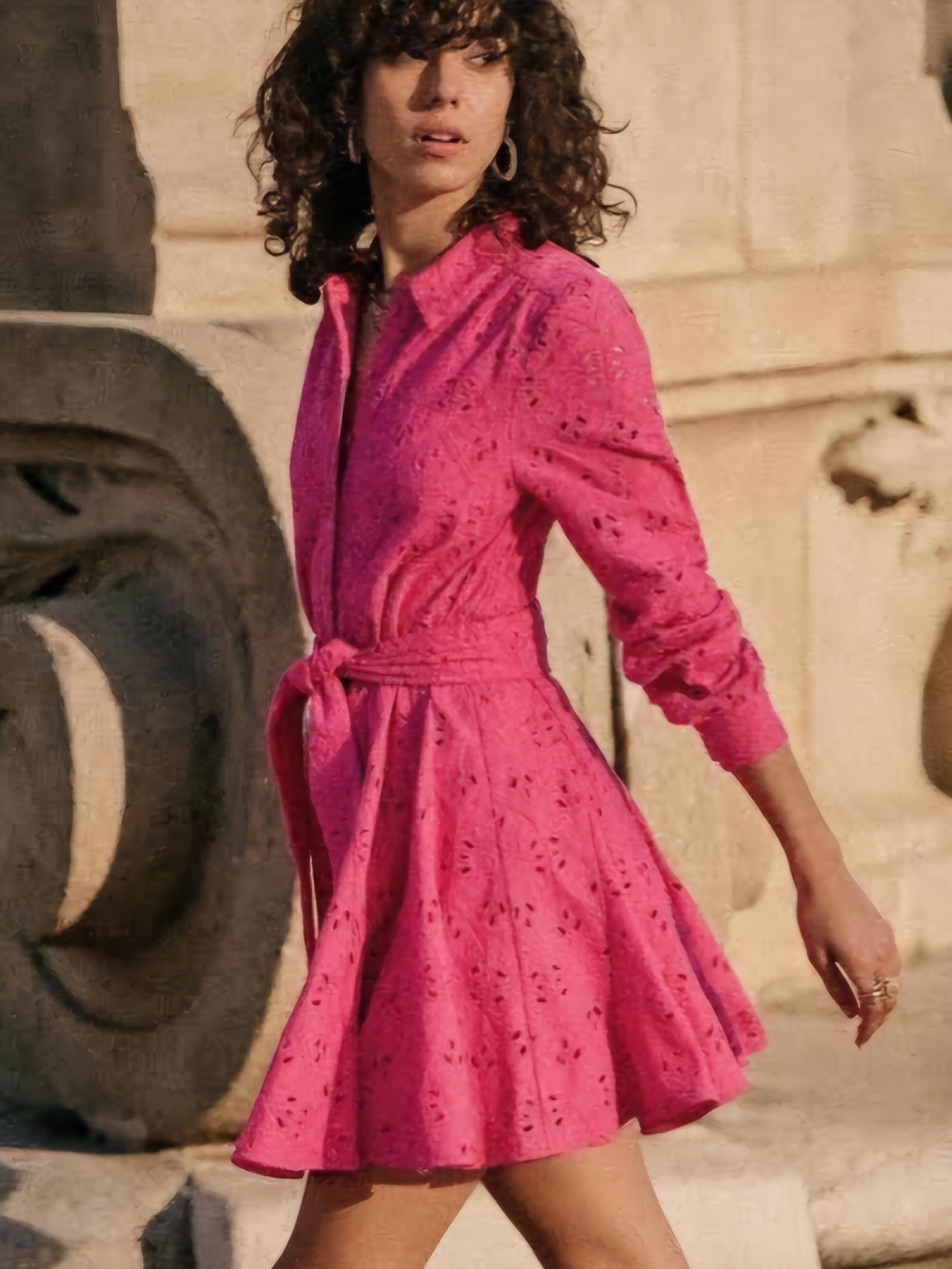 Robe Courte Sol (Rose)